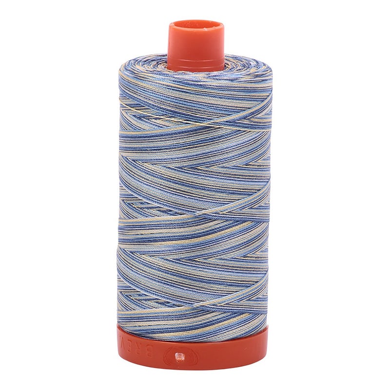 Aurifil Mako Cotton Embroidery Thread 50wt 1422yds Variegated